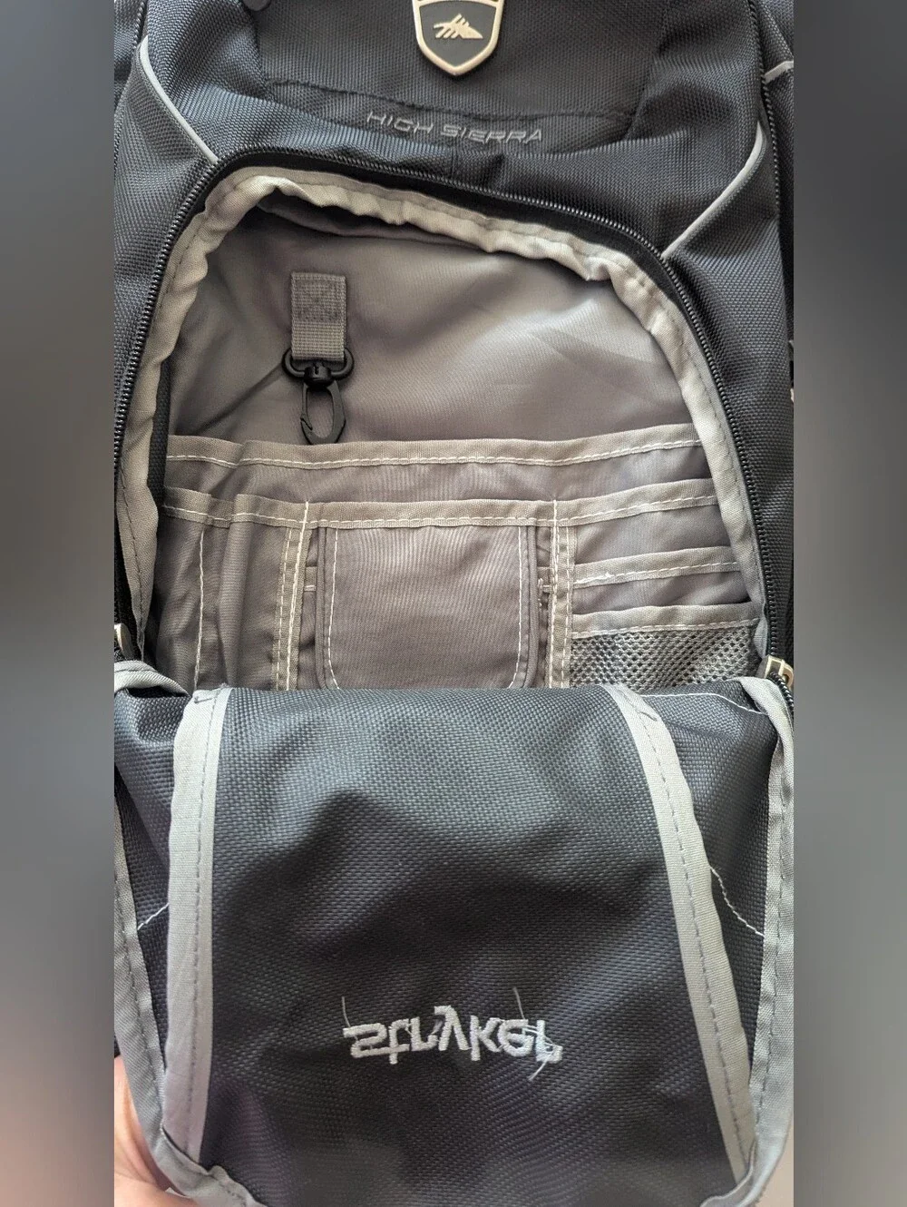 High Sierra Computer Travel Backpack W/Padded Shoulders, Multiple Pockets 22x14